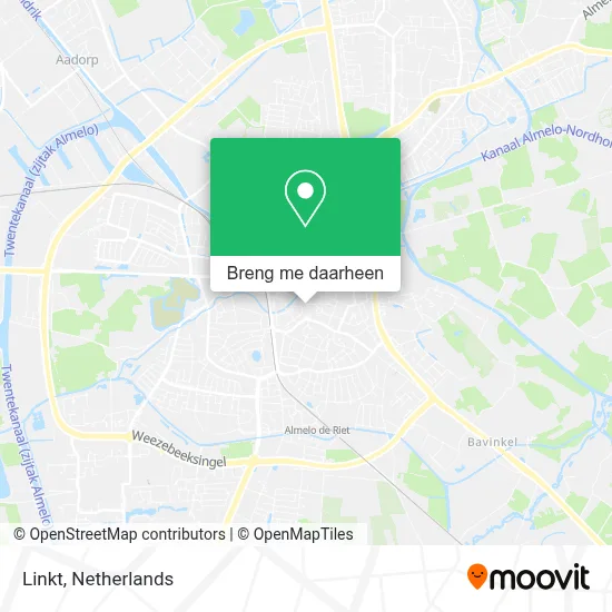 Linkt kaart