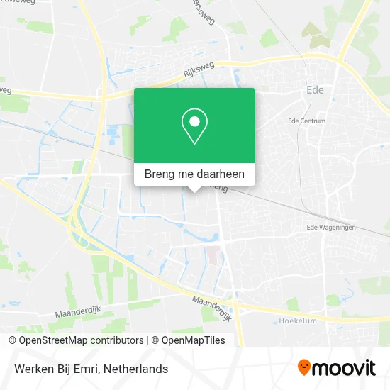 Werken Bij Emri kaart