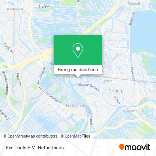 Rvs Tools B.V. kaart
