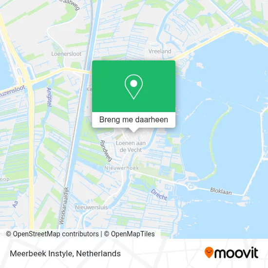 Meerbeek Instyle kaart