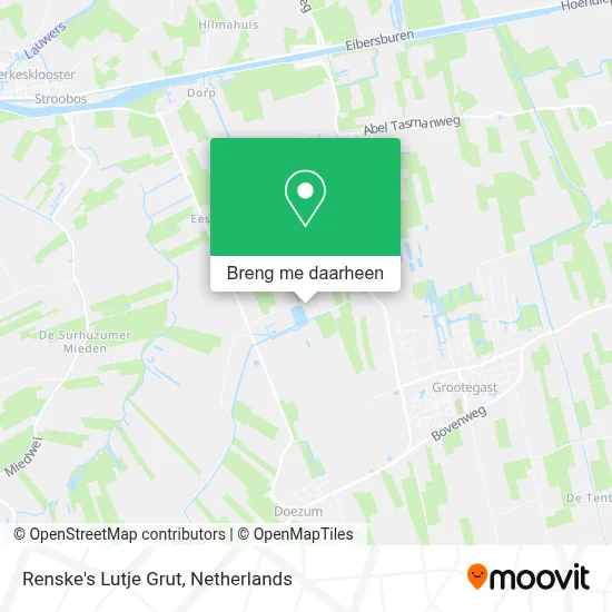 Renske's Lutje Grut kaart