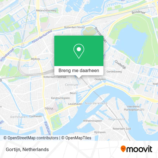 Gortijn kaart