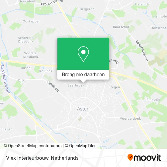 Vlex Interieurbouw kaart