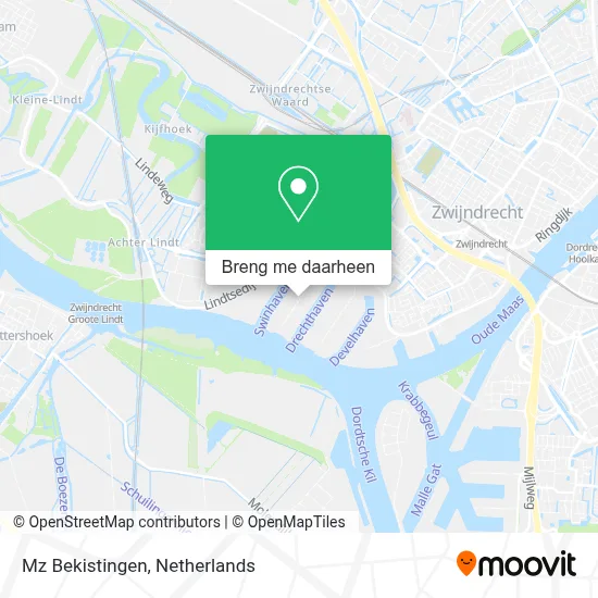 Mz Bekistingen kaart