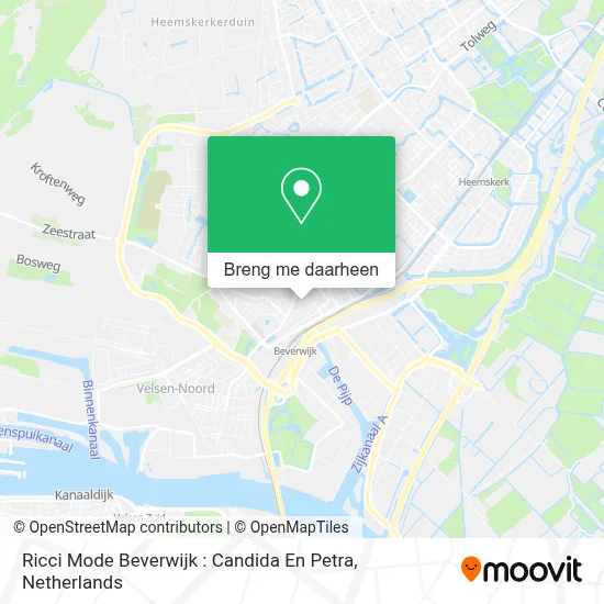 Ricci Mode Beverwijk : Candida En Petra kaart
