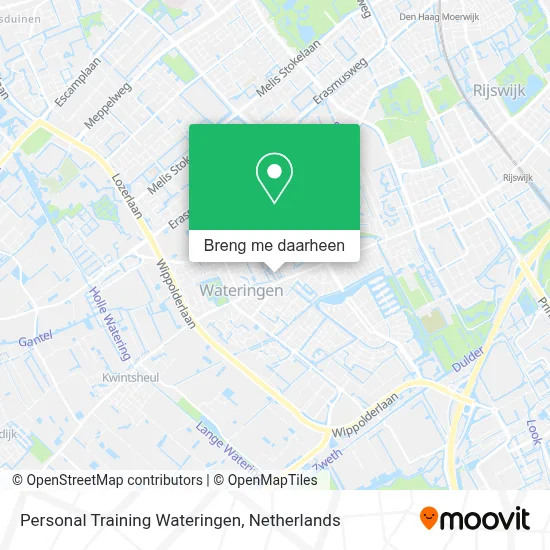 Personal Training Wateringen kaart