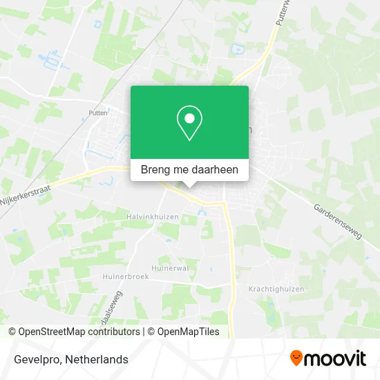 Gevelpro kaart