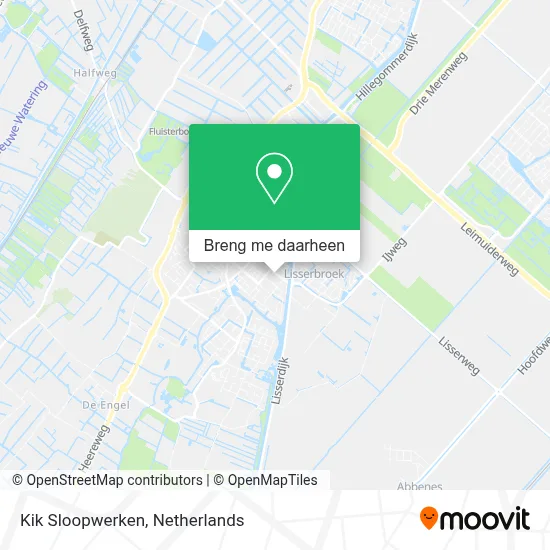 Kik Sloopwerken kaart
