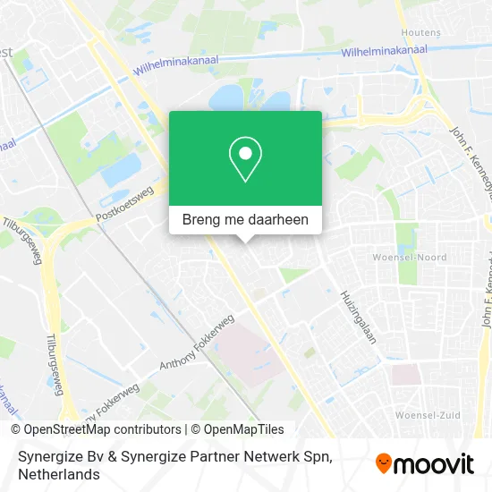 Synergize Bv & Synergize Partner Netwerk Spn kaart