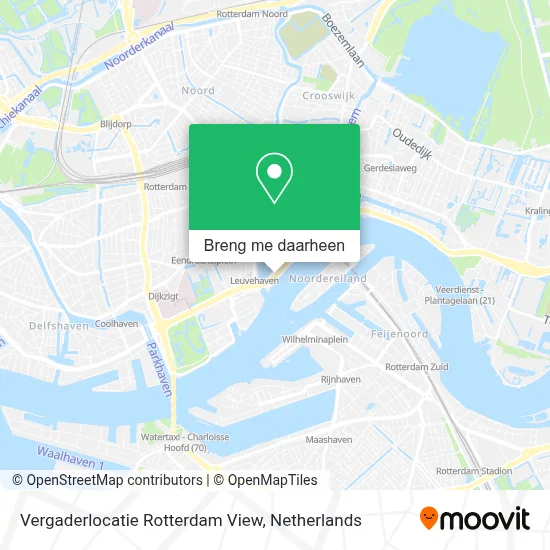 Vergaderlocatie Rotterdam View kaart