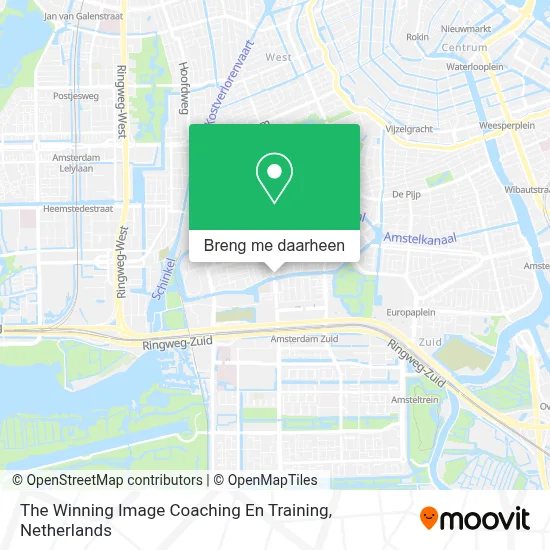 The Winning Image Coaching En Training kaart