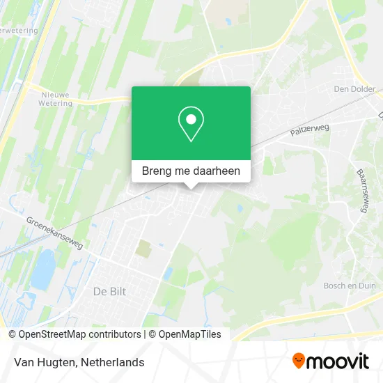 Van Hugten kaart