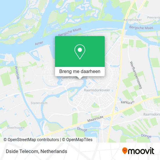 Dside Telecom kaart