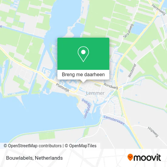 Bouwlabels kaart