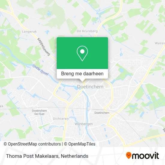 Thoma Post Makelaars kaart