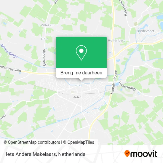 Iets Anders Makelaars kaart