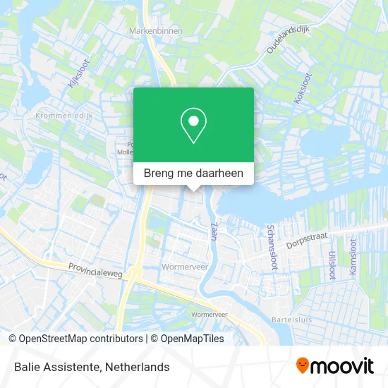 Balie Assistente kaart