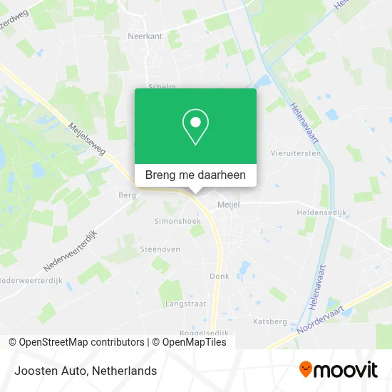 Joosten Auto kaart