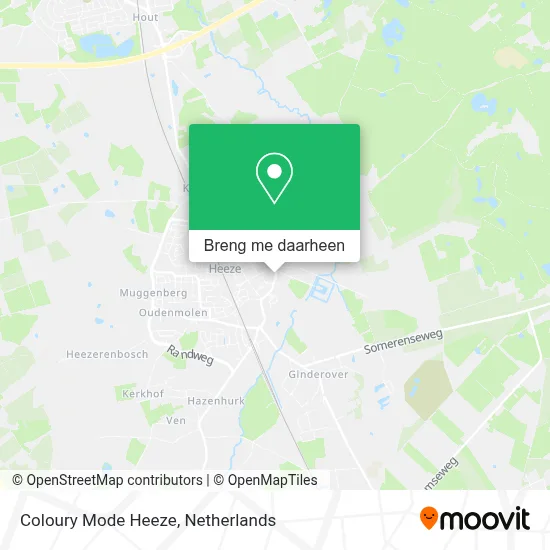 Coloury Mode Heeze kaart
