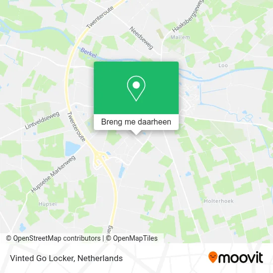 Vinted Go Locker kaart