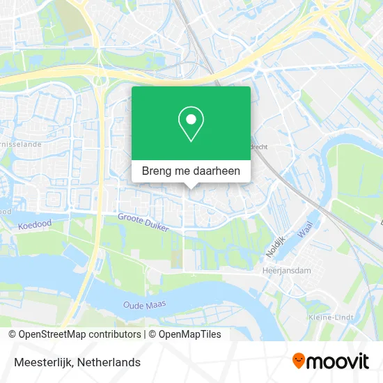 Meesterlijk kaart