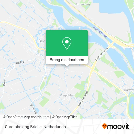 Cardioboxing Brielle kaart