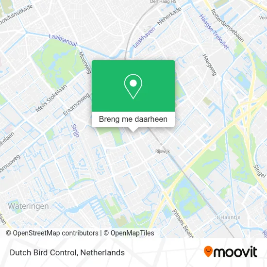 Dutch Bird Control kaart