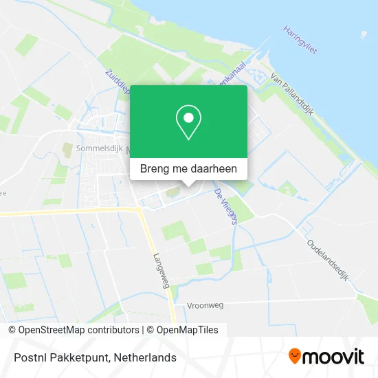 Postnl Pakketpunt kaart