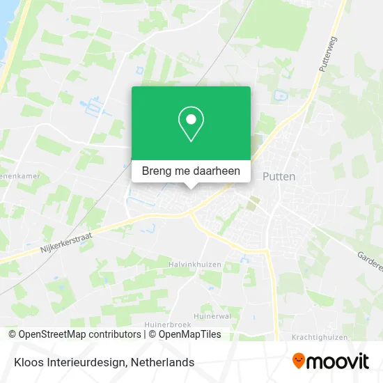 Kloos Interieurdesign kaart