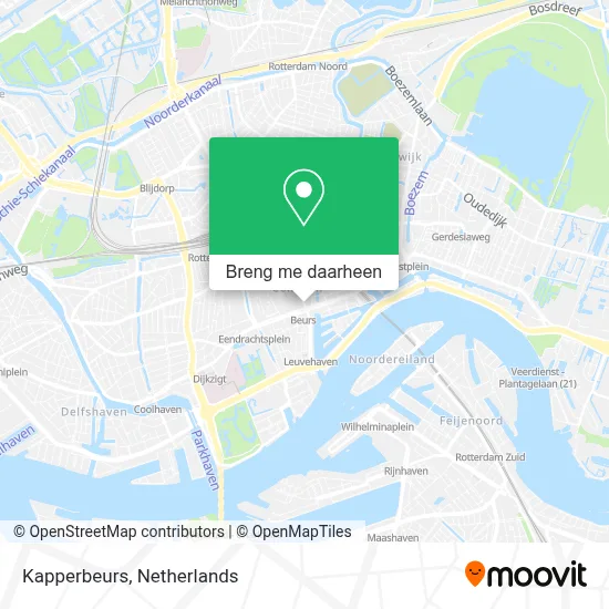 Kapperbeurs kaart