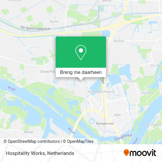 Hospitality Works kaart