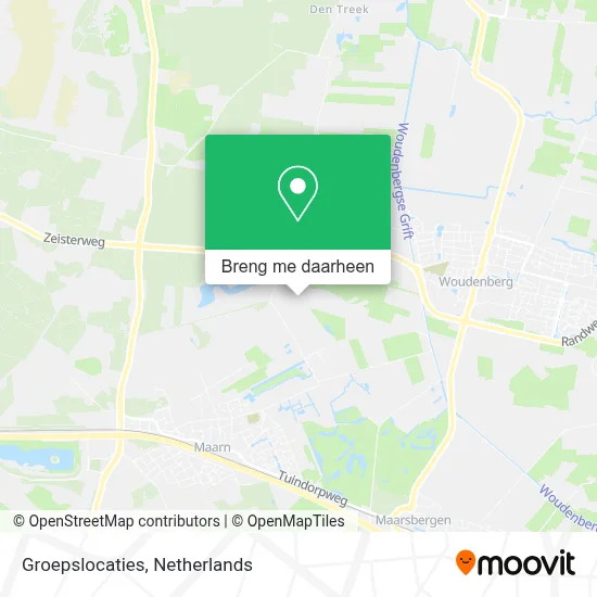 Groepslocaties kaart