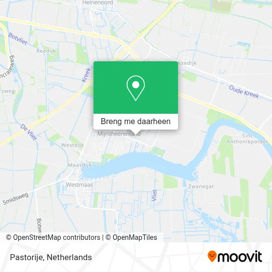 Pastorije kaart