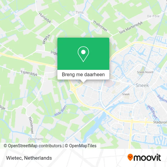 Wietec kaart