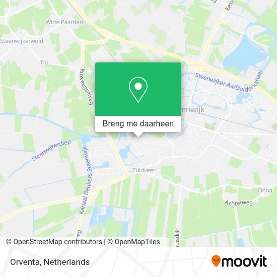 Orventa kaart