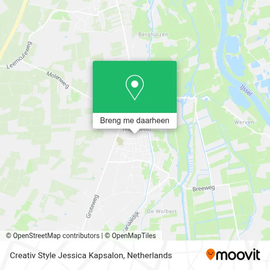 Creativ Style Jessica Kapsalon kaart