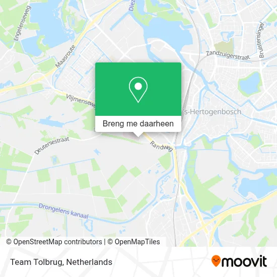 Team Tolbrug kaart