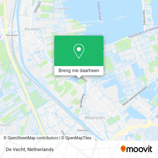 De Vecht kaart