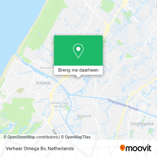 Verhaar Omega Bv kaart