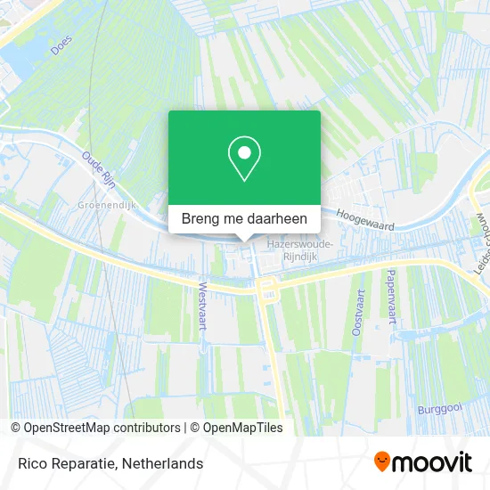 Rico Reparatie kaart