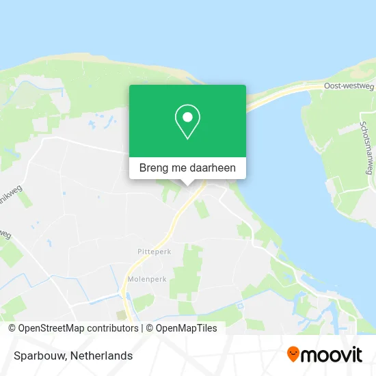 Sparbouw kaart