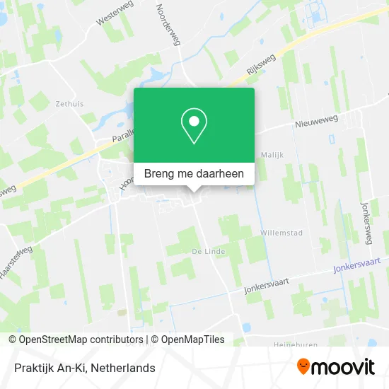 Praktijk An-Ki kaart