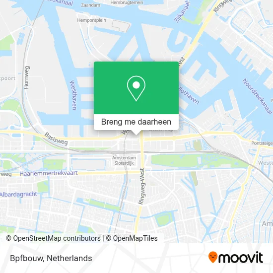 Bpfbouw kaart