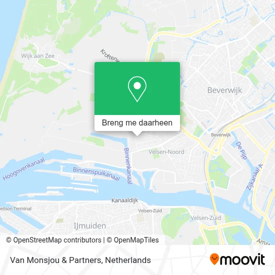 Van Monsjou & Partners kaart