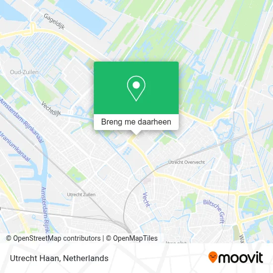 Utrecht Haan kaart