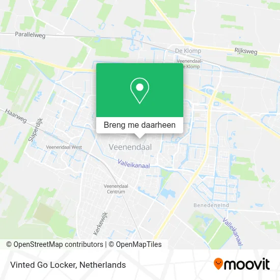 Vinted Go Locker kaart