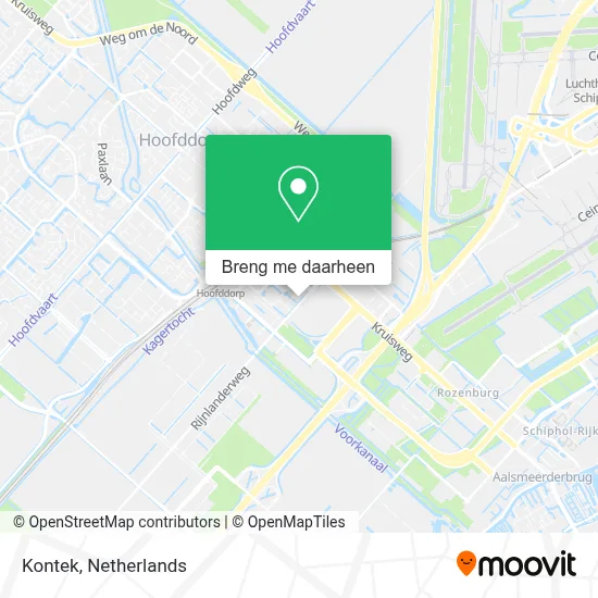 Kontek kaart