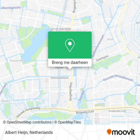 Albert Heijn kaart