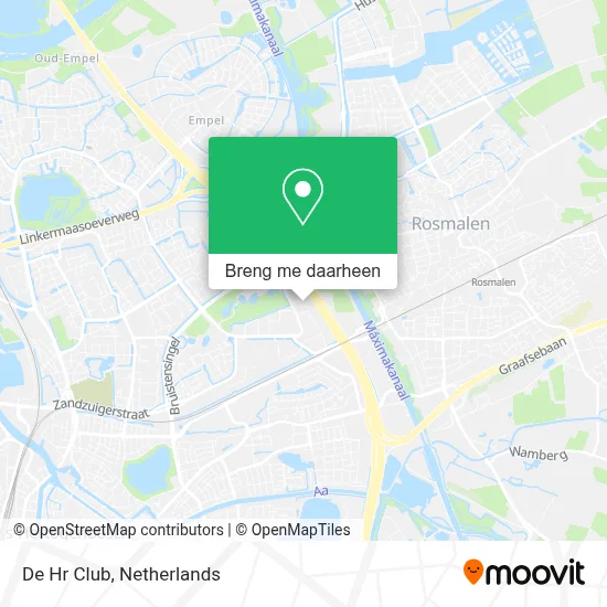 De Hr Club kaart