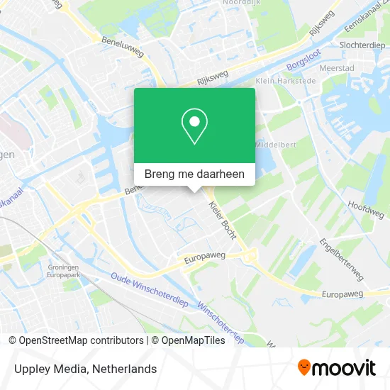 Uppley Media kaart